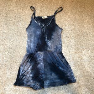 tye dye romper
